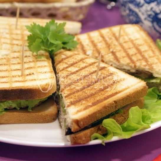 Рецепт бутербродов с котлетой