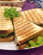 Бутерброды с котлетой