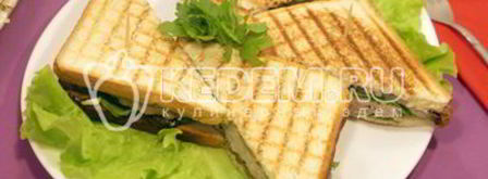 бутерброды с котлетой. Шаг 8