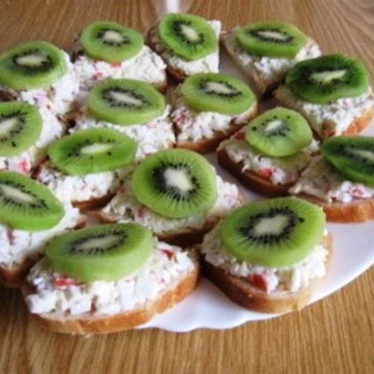 Рецепт бутербродов с крабовыми палочками