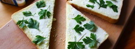 бутерброды с крем-сыром. Шаг 4