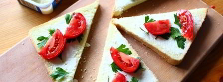 бутерброды с крем-сыром. Шаг 5