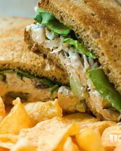 Бутерброды с куриным салатом