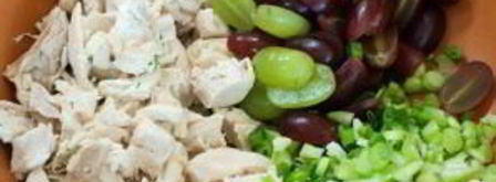 бутерброды с куриным салатом. Шаг 3