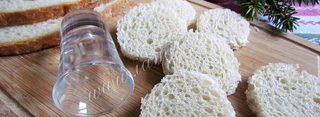 бутерброды с огурцом и форелью. Шаг 4