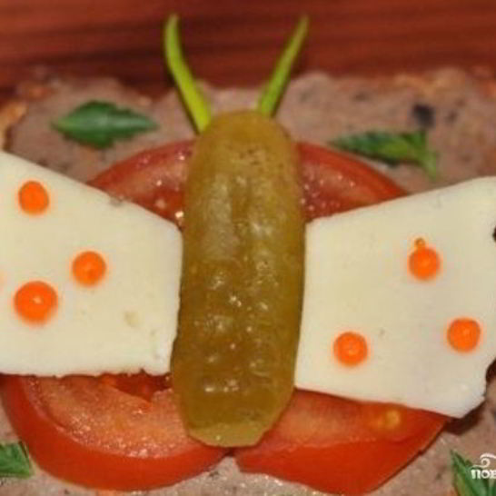 Рецепт бутербродов с паштетом