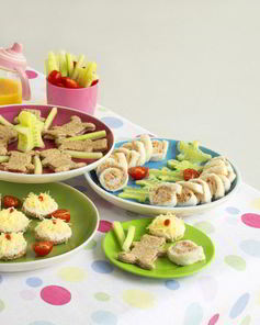 Бутерброды с печенью трески