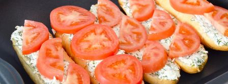 бутерброды с помидорами и сыром в духовке. Шаг 8