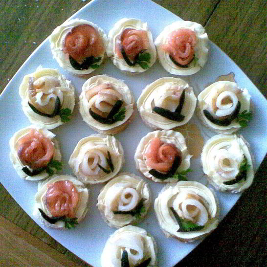 Рецепт бутербродов с рыбой