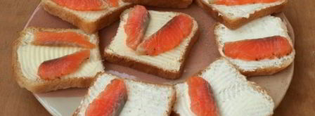 бутерброды с семгой. Шаг 5