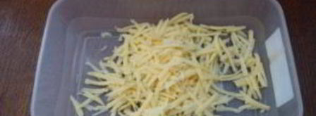 бутерброды с сыром и чесноком. Шаг 3