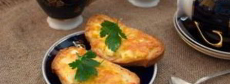 бутерброды с сыром и чесноком. Шаг 7