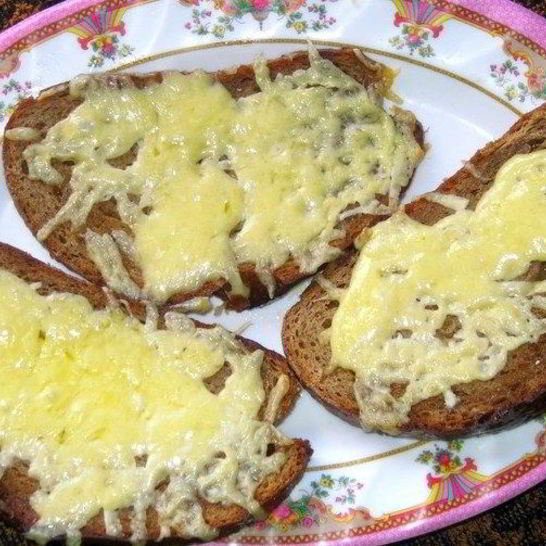 Рецепт бутербродов с сыром в духовке