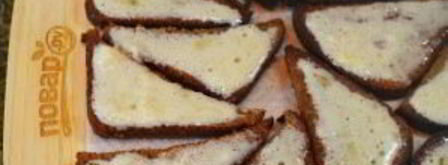 бутерброды со шпротами и копченой семгой. Шаг 6