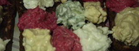 бутерброды закусочные с сельдью. Шаг 6