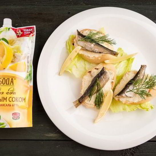 Рецепт бутербродов золотая рыбка