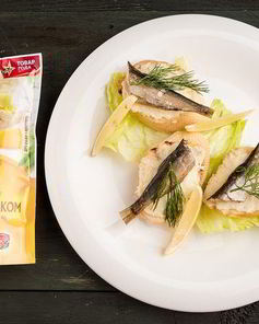 Бутерброды Золотая рыбка