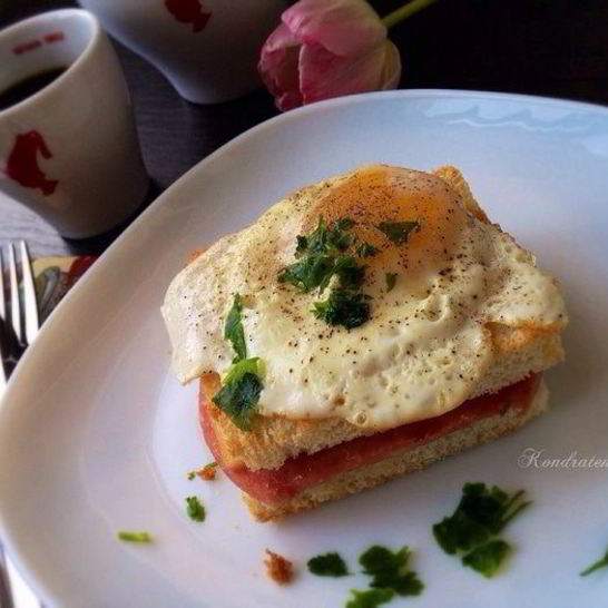 Рецепт французкого бутерброда крок-мадам