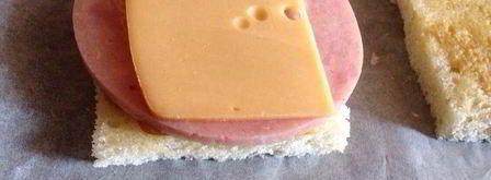 французкий бутерброд крок-мадам. Шаг 3