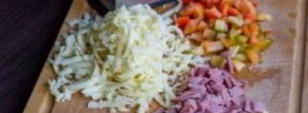 горячие бутерброды под сыром. Шаг 2