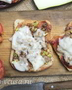 Горячие бутерброды с фаршем