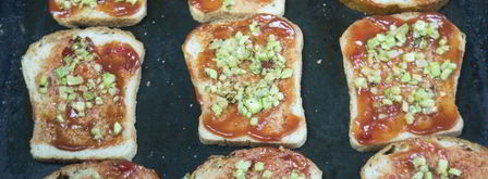 горячие бутерброды с фаршем. Шаг 8