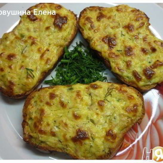 Рецепт горячих бутербродов творожных