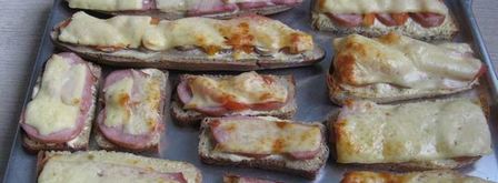 горячие бутерброды в духовке. Шаг 8