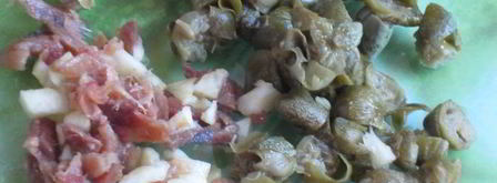 горячий бутерброд с тунцом и копченым сыром. Шаг 2