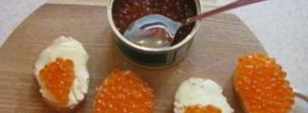 маленькие бутерброды с икрой. Шаг 3