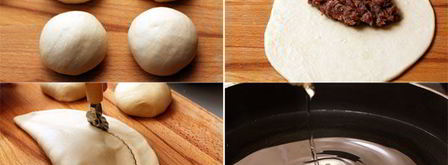 чебуреки домашние. Шаг 7