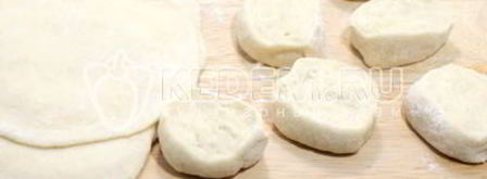 чебуреки с мясом. Шаг 7