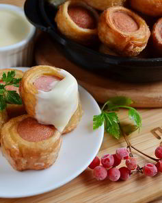 Закуска из сосисок