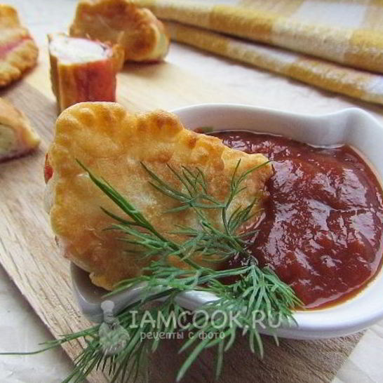 Рецепт фаршированных крабовых палочек в кляре