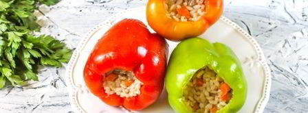 фаршированные перцы в томатном соусе. Шаг 11