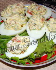 Фаршированные яйца