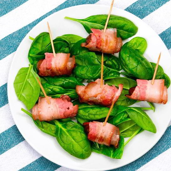 Рецепт фиников в беконе