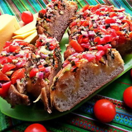 Рецепт горячей закуски из чиабатты