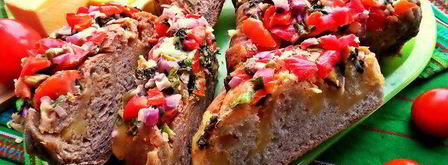 горячая закуска из чиабатты. Шаг 12