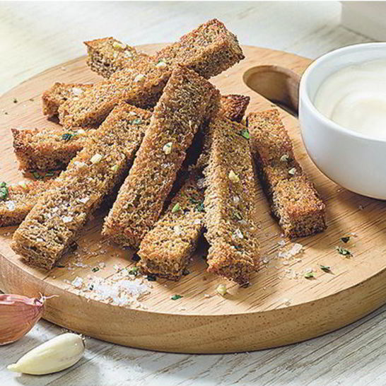 Рецепт чесночных гренков