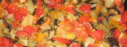 баклажанная и кабачковая икра в духовке. Шаг 5