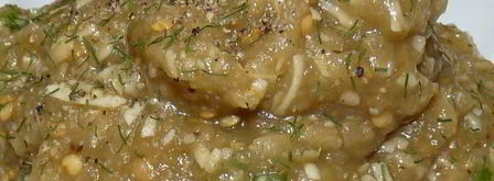 баклажанная икра в прошутто. Шаг 3