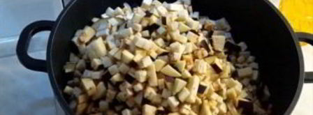 баклажановая икра. Шаг 3