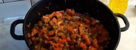 баклажановая икра. Шаг 4