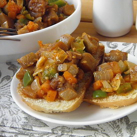 Рецепт икры из баклажанов кусочками