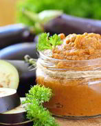 Икра из баклажанов с травами