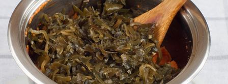 икра из манки и морской капусты. Шаг 5