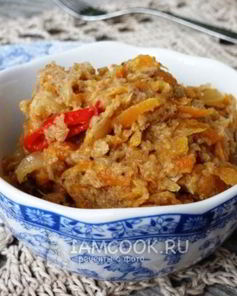 Икра из соленых грибов