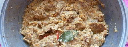 икра из соленых грибов. Шаг 12