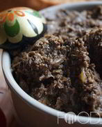 Икра из сухих грибов